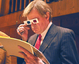 Garrison Keillor looks at Wisconsin Wildflowers in 3D